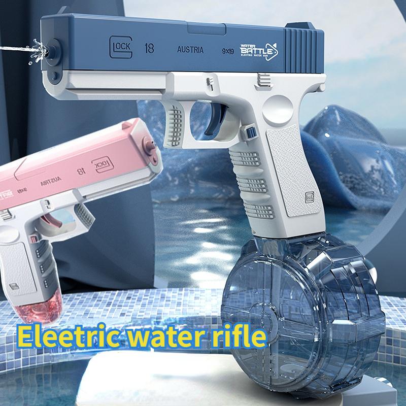 Playing with Water In Spring Summer Adult Boys and Girls Electric Automatic Continuous Launch Water Gun Toy High Pressure Guns