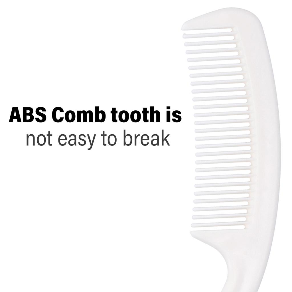 Long Handle Comb Ergonomic Curved Handles Comb for Elderly Hand Disabled People