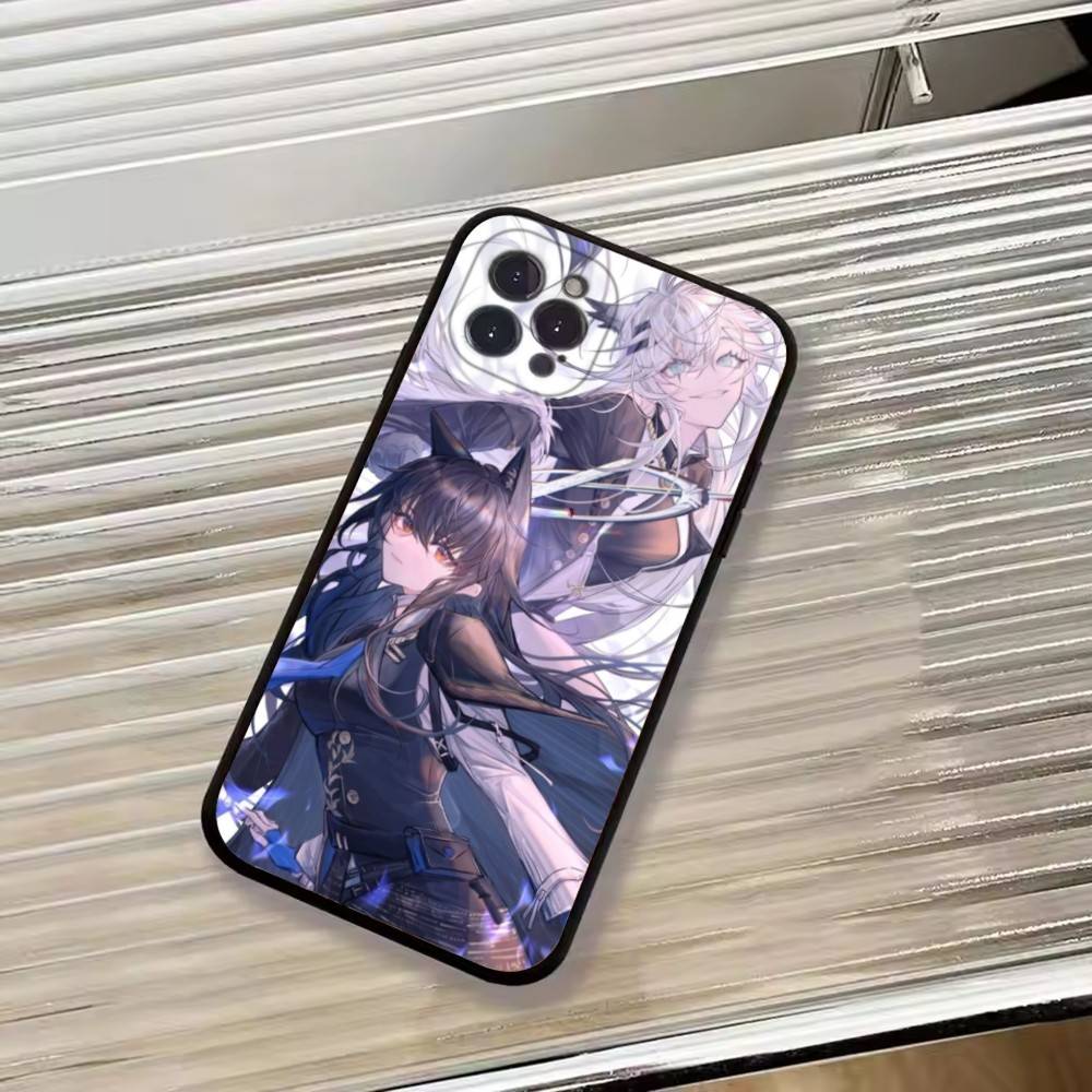 Game Arknights Phone Case Silicone Soft For IPhone 17 16 15 14 13 12 11 X XR Plus Pro Max Plus