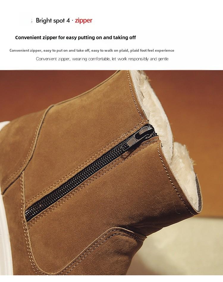 Pánské zimní boty do sněhu: Odolné proti chladu, Vodotěsné, Izolované do -40°, Hřejivý silný samet, Ideální pro severovýchodní zimy.