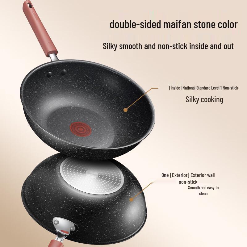 Supor Red Dot Non-stick Wok