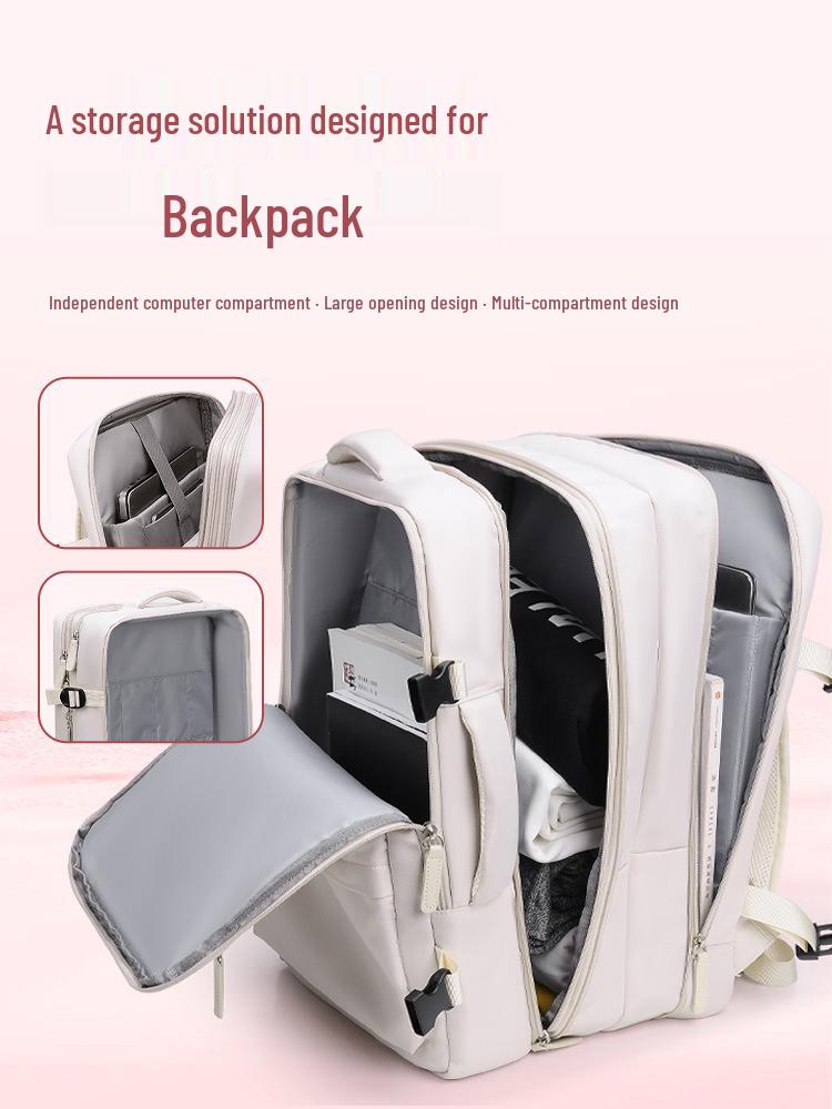 Lightweight Multi-functional Travel Backpack for Short Trips - Large Capacity for Men & Women