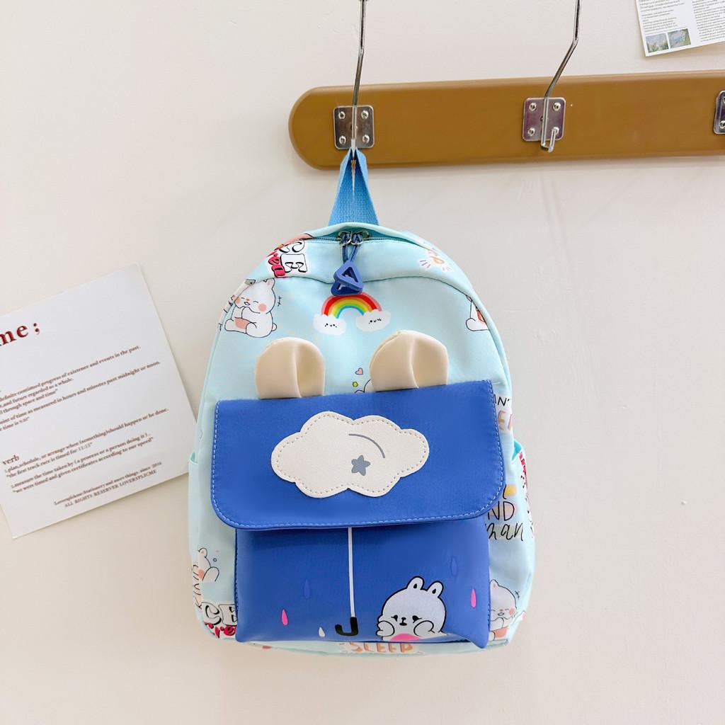 Fun And Playful Animal Print Kids Backpack Large Capacity For School