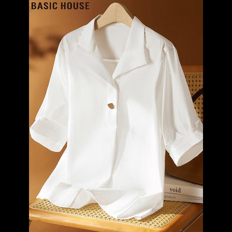 Basic House Women s Lightweight Sun Protection Blouse 2XL
