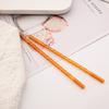 15 PCS Reusable Glass Straws, 8 Inch X 0.3" Thread Pattern Design Colored Drinking Straws, Include 12 Straight Straws, 2 Cleaning Brushes, 1 Bag