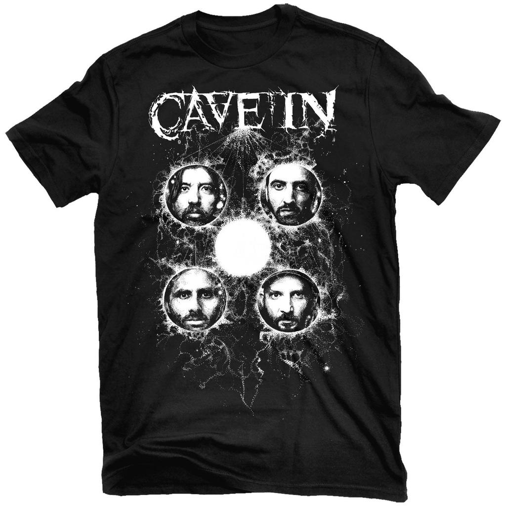 Cave in Heart Heavy Metal Rock Band Style Summer Casual TShirt Unisexs and Womens Luxury Brand Top New Art