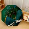 Werder Bremen FC Automatic 3‑Fold Umbrella 8‑Rib Windproof Folding Umbrella Sun Rain Protection For Outdoor Travel Daily Use