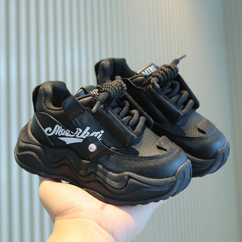 Children's sports shoes 2025 spring and autumn new boys' dad shoes lightweight girls' little white shoes soft-soled baby casual shoes