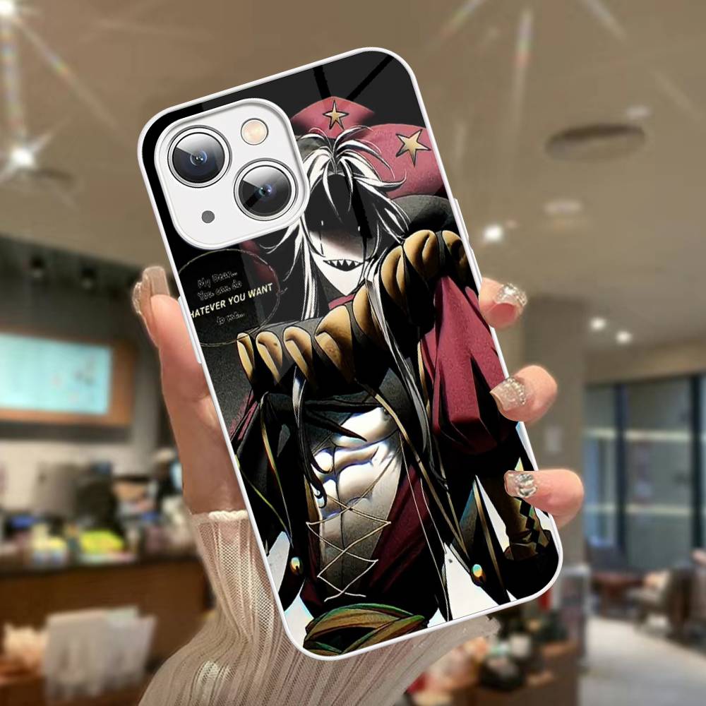 Der Freak Circus Pierrot Spiel Für iPhone 14 13 12 Mini 11 Pro XS Max X XR 14 Plus Gehärtetes Glas Cover