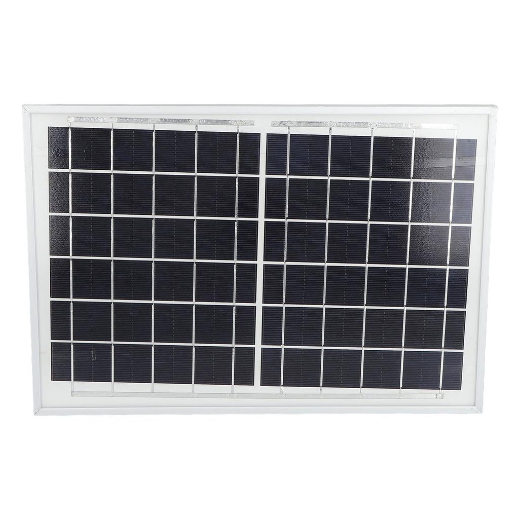 Solar Power Panel Waterproof Dustproof Lightweight Portable Solar Panel Charger for Small Drying Camps 6V 10W