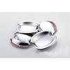 Chrome Door Handle Covers For Peugeot 307 307SW 307CC ABS Exterior Door Bowl Trim Car Styling Accessories 4Pcs Set
