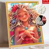 Disney Moana Pearl Art A Soothing Artistic Masterpiece 5D DIY Pearl Embroidery Mosaic Cross Stitch Kit for Home Decor