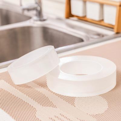 300cm Adhesive Tape Transparent Good Adsorption Lightweight Traceless Waterproof Practical Wall Tape