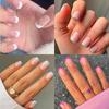 New Nail Art Nail Patch Collection European And American Classic French Medium And Long European Square Wearing Nail Patch