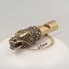 Copper Wild Boar Rhino Eagle Boa Lion Wolf Kirin Lizard Keychain Pendants Outdoor Referee Whistle Vintage Wild Survival Whistles