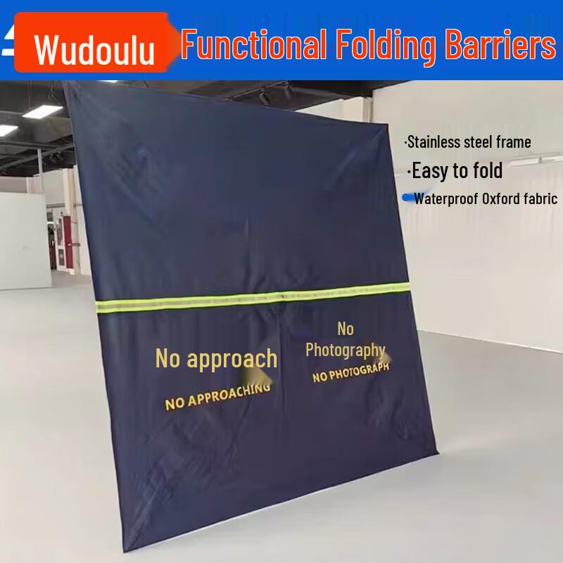 Portable Folding Emergency Safety Barrier