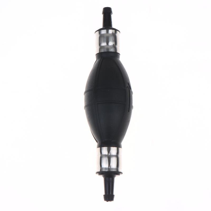 Black 8MM Universal Fuel Pump Bulb Rubber Manual Liquid Oil Transfer Pump Hand ManualOil Pump Primer Bulb For Car MotorcycleBoat
