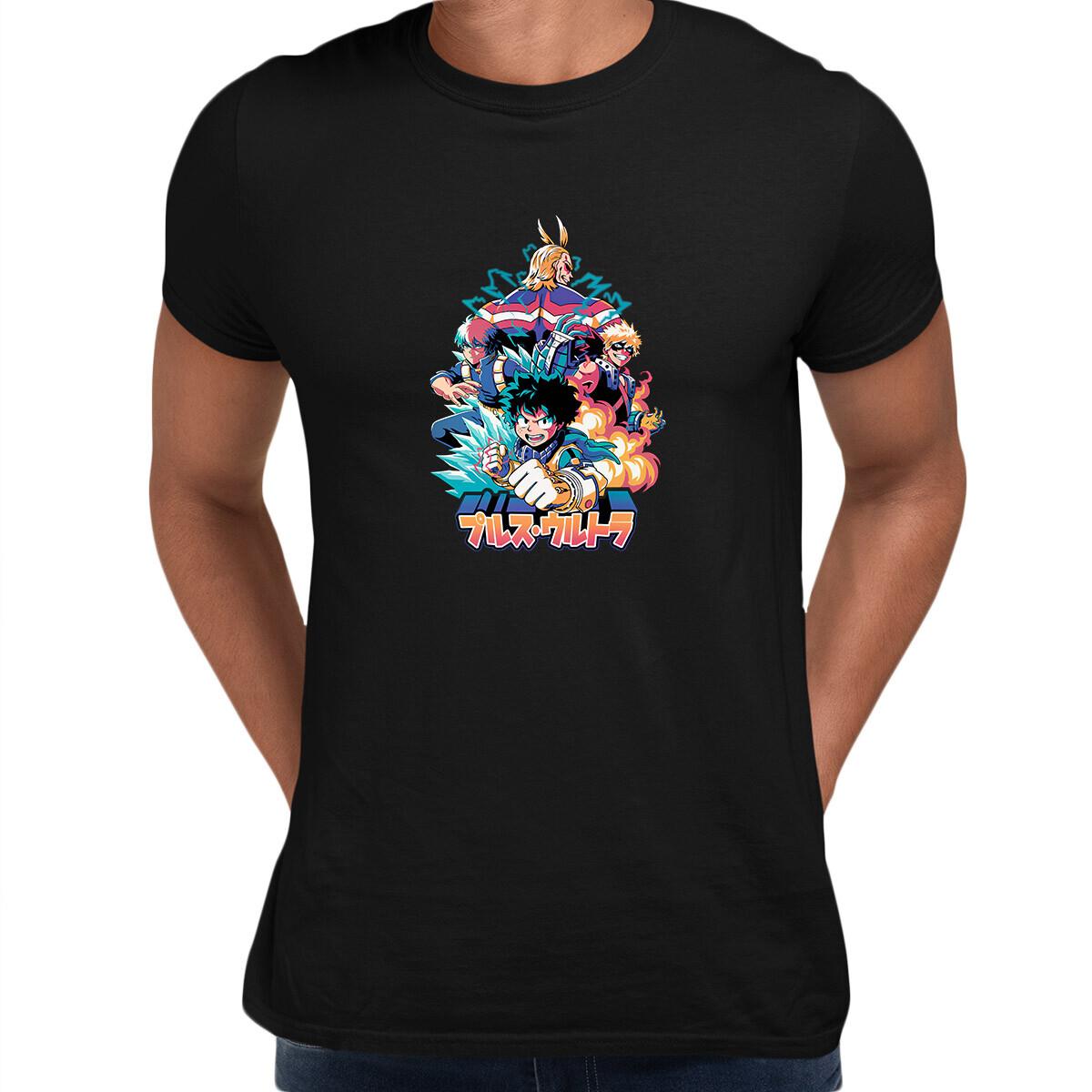 

My Hero Academia Japanese Manga Adult Tees Animate Gift Japan Movie 3XL