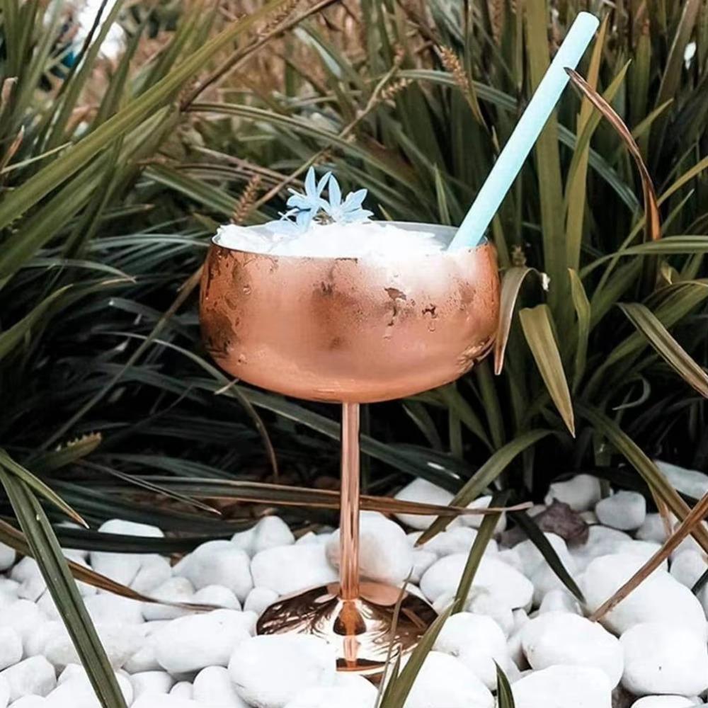 Wide Mouth Goblet 450ml Wine Cup Durable Champagne Glass Bar