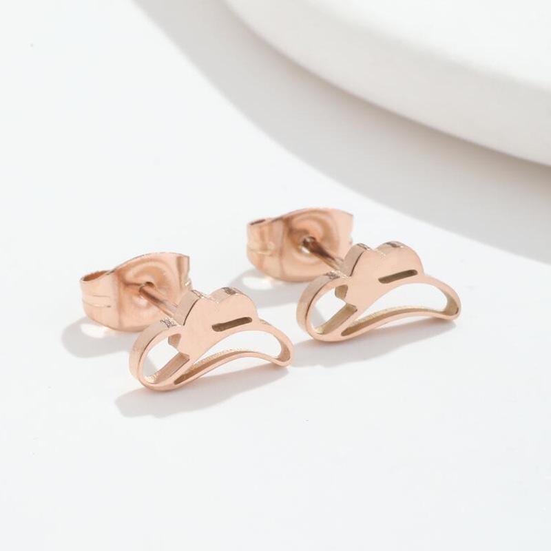 Korean Style Winter Gift Set: Women's Cartoon Boots, Geometric Earrings, and Fashion Hat
