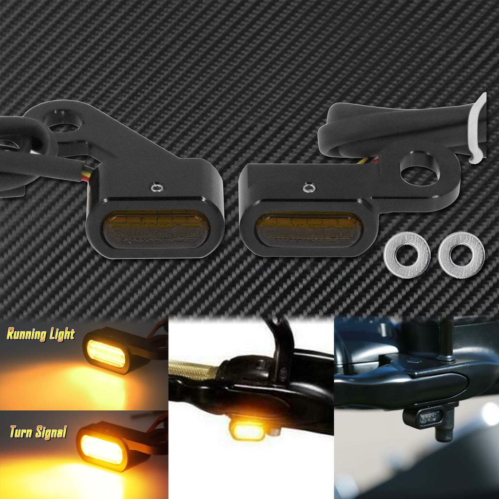 HDBUBALUS 12V LED Turn Signal Indicator Blinker for Harley Sportster