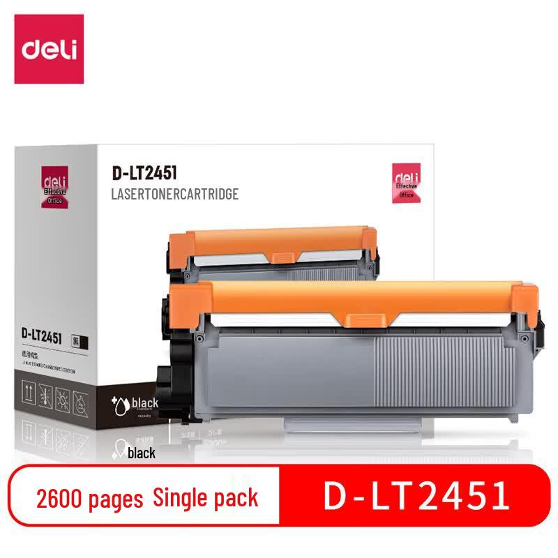 Deli D-LT2451 Compatible Black Laser Toner Cartridge for Lenovo LJ2405D
