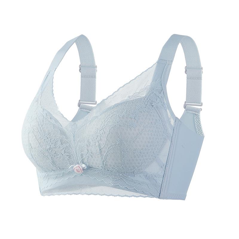 Large-sized Bra for Women Without Underwire Anti-sagging Thin Lingerie for Women Gathering Bra Push Up Bra