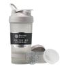 BlenderBottle Pro Stak V2 Mixer Shaker Bottle, 22 Oz (650 Ml), Smoke Gray, BBPSV222 (FCSG), Officially Imported