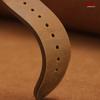 Vintage Brown Watch Band Butterfly Buckle Stitching Cowhide Strap for Omega 18mm 20mm 21mm 22mm 24mm Wrist Bracelet for Seiko