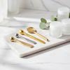 1Pcs Facial Makeup Mask Cream Spoon Stainless Steel Mini Cosmetic Skincare Spatula Eye Cream Stick Beauty Round Head Scoop