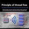 10in1 64Colors LED Wireless No Threading Car Ambient Light Foot Lamp App Control