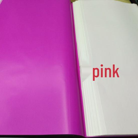 75x50cm Red Single-Sided Waxed Paper for Kindergarten and Handmade Colored Paper Projects