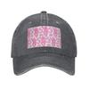 Preppy Roller Monkeys Rabbit Denim Fabric Cap Casual Baseball Caps Adjustable Hat Summer Unisex Baseball Hats