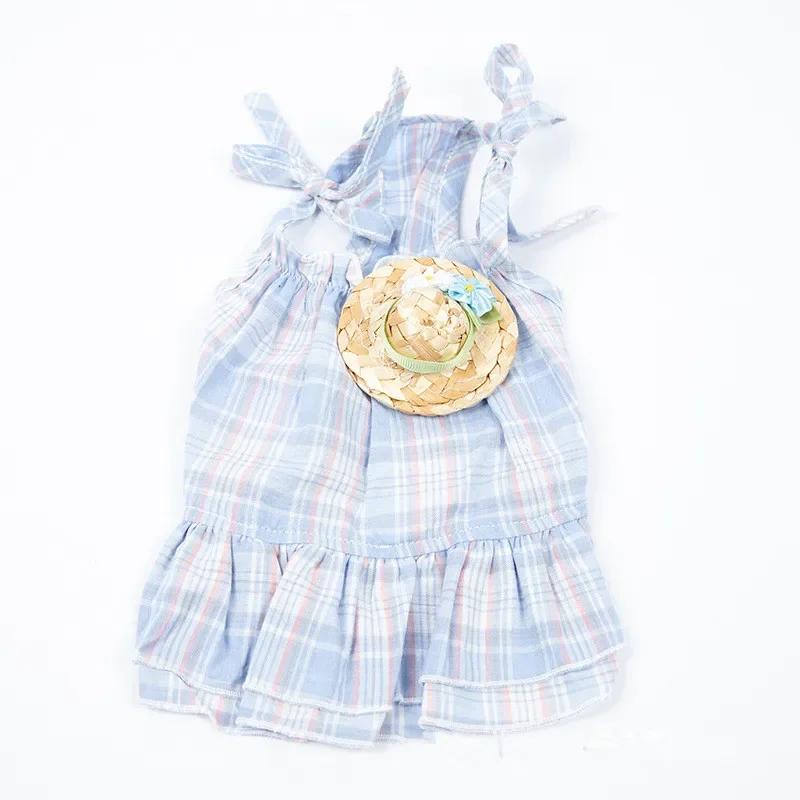 Летний комбинезон для мальчика-собаки, штаны, платье для девочки-собаки, костюм для щенка Йорка, Чихуахуа, маленькой собаки, юбка XXS