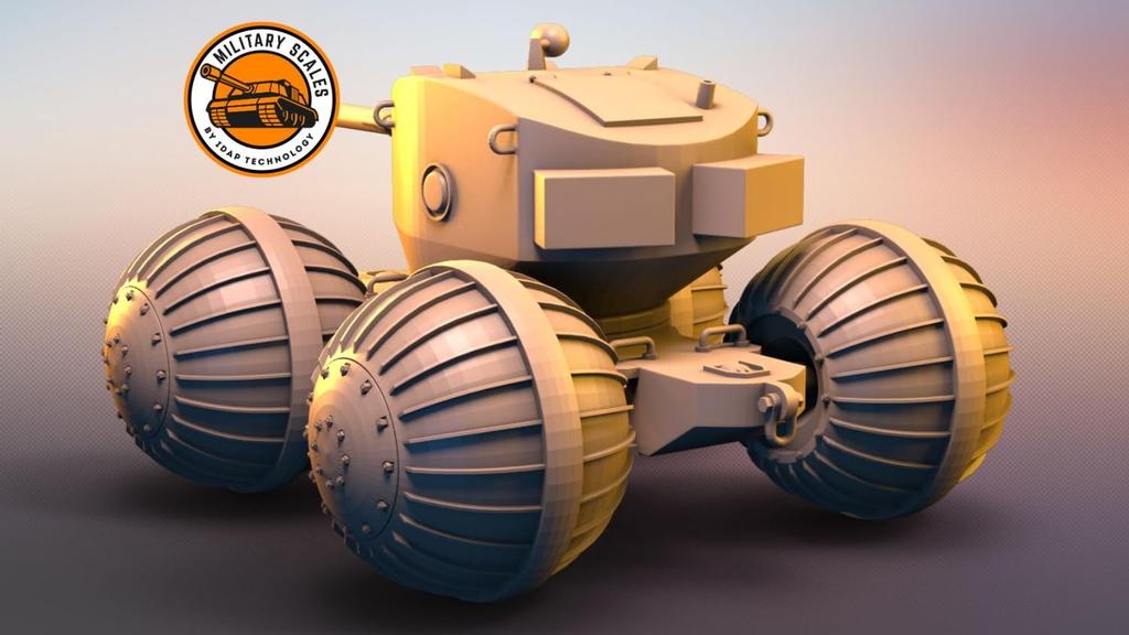 IDAP Technology American Williams Amphibienpanzer 3D-Drucker-Bausatz PD72204 1/72