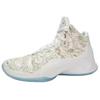 Li Ning YuShuai 10 Cushioning Slip Resistant Abrasion Resistant High Top Basketball Shoes Men's White ABAN133-1