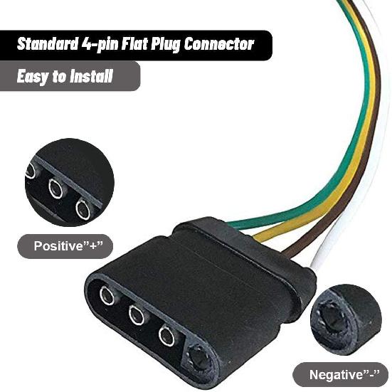 CZC AUTO Red Lens Trailer Hitch Cover with 12 LED Brake Light Fit 2" Receiver