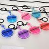 Acrylic Table Tennis Racket Keychain Pendant - Trendy Souvenir Gift