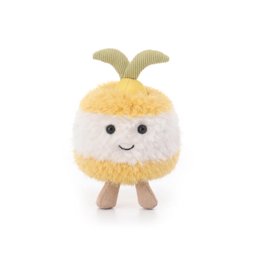 Apricot Lamb Delicious Lemon Cake Plush Toy for Soft and Cute Fluffy Lemon Cake for Girls and 11cm Kids, Boys,