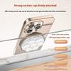 TELESIN P3-SUS-01 Suction Cup Phone Mount Magnetic Mirror Glass Portable Silicone Phone Ring Holder