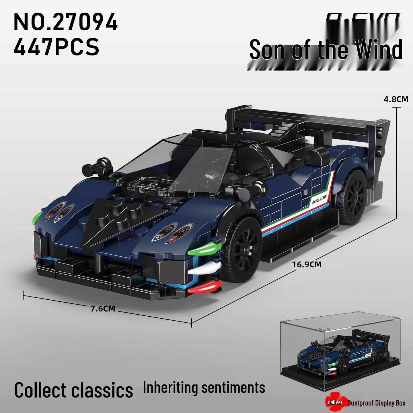 Yuxing King 27094 Блоки спортивного автомобиля Viper