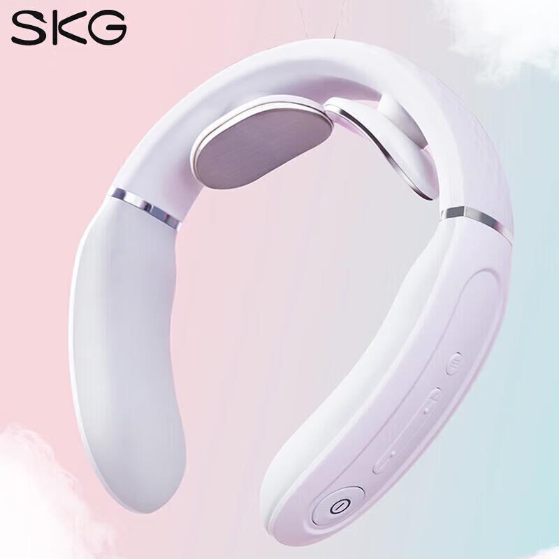 SKG Cervical Neck Massager with Low-Frequency Pulse & Heat CN plug (adapter included)