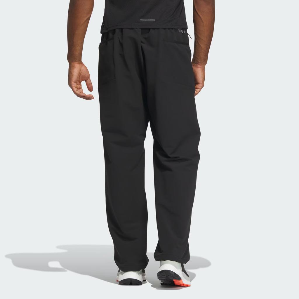 Adidas Wind.Rdy Softshell Trousers Solid Color Logo Outdoor Softshell Sports Long Pants Men Bottoms Black IN2231