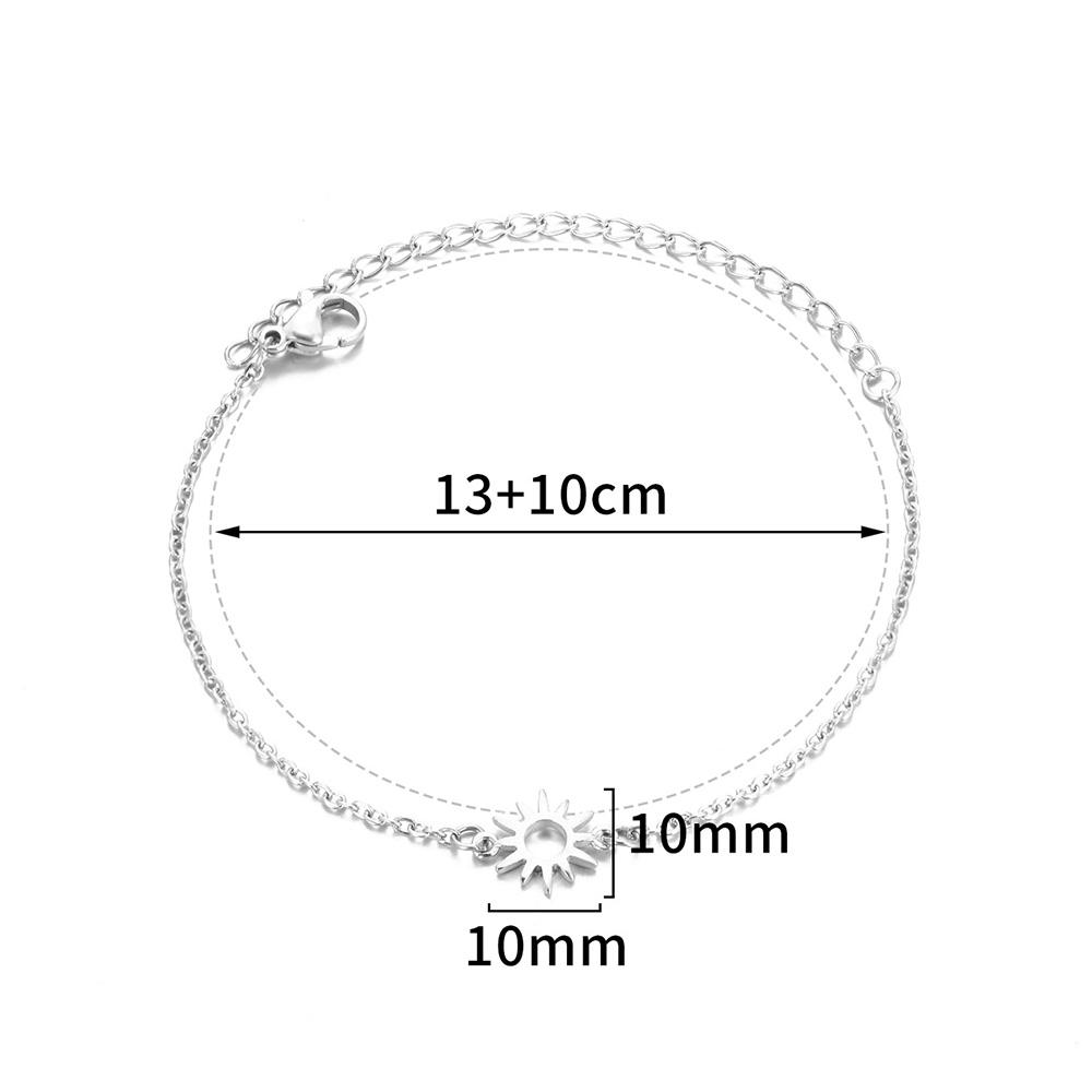 20+5cm Anklets for Women Stainless Steel Shell Starfish Imitation Pearl Leg Bracelets Gold Color Beach Summer Bodychain Jewelry