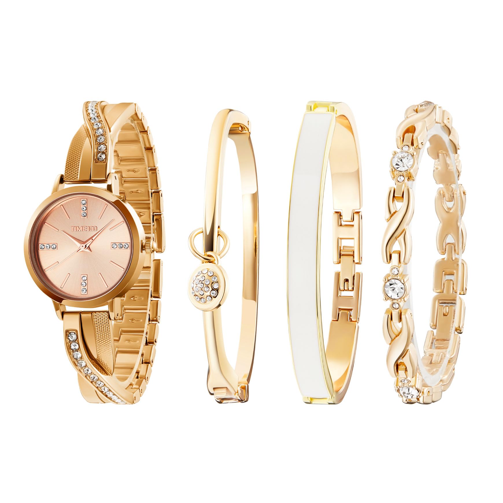 

Gift Watch and Gift Wrapping [TIME100] Set Women s Bracelet,