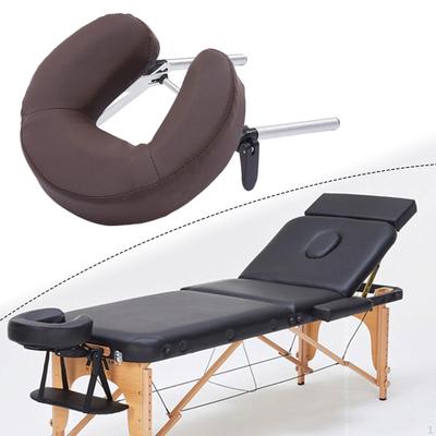 Supporto per il viso con cuscino per lettino da massaggio Confortevole PU e spugna Staffa in lega di alluminio Robusto