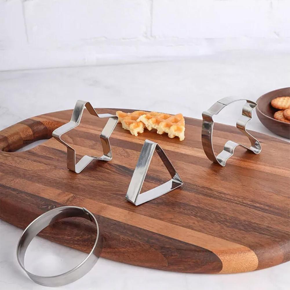 12 PCS Set Sugar Cookie Mold Korean TV Games Candy Maker Korean Game Honeycomb Cookies Stainless Steel Kit For Fans