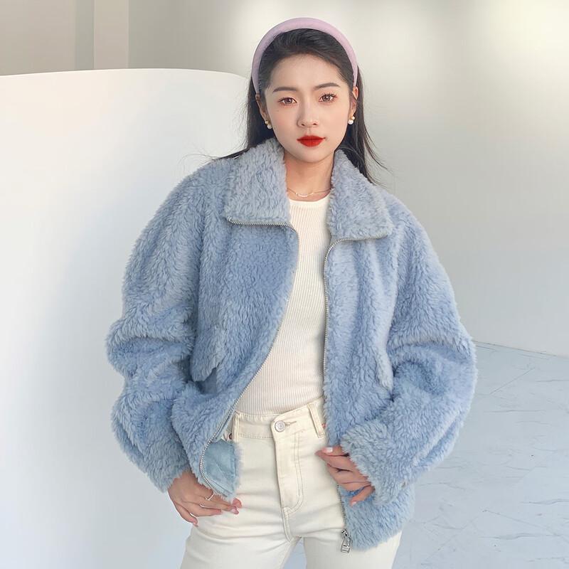 

KAISER Women s Wool Shearling Jacket M