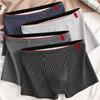 Men's Fashionable Comfortable Breathable Boxer Briefs - High-Volume Foreign Trade Bestseller