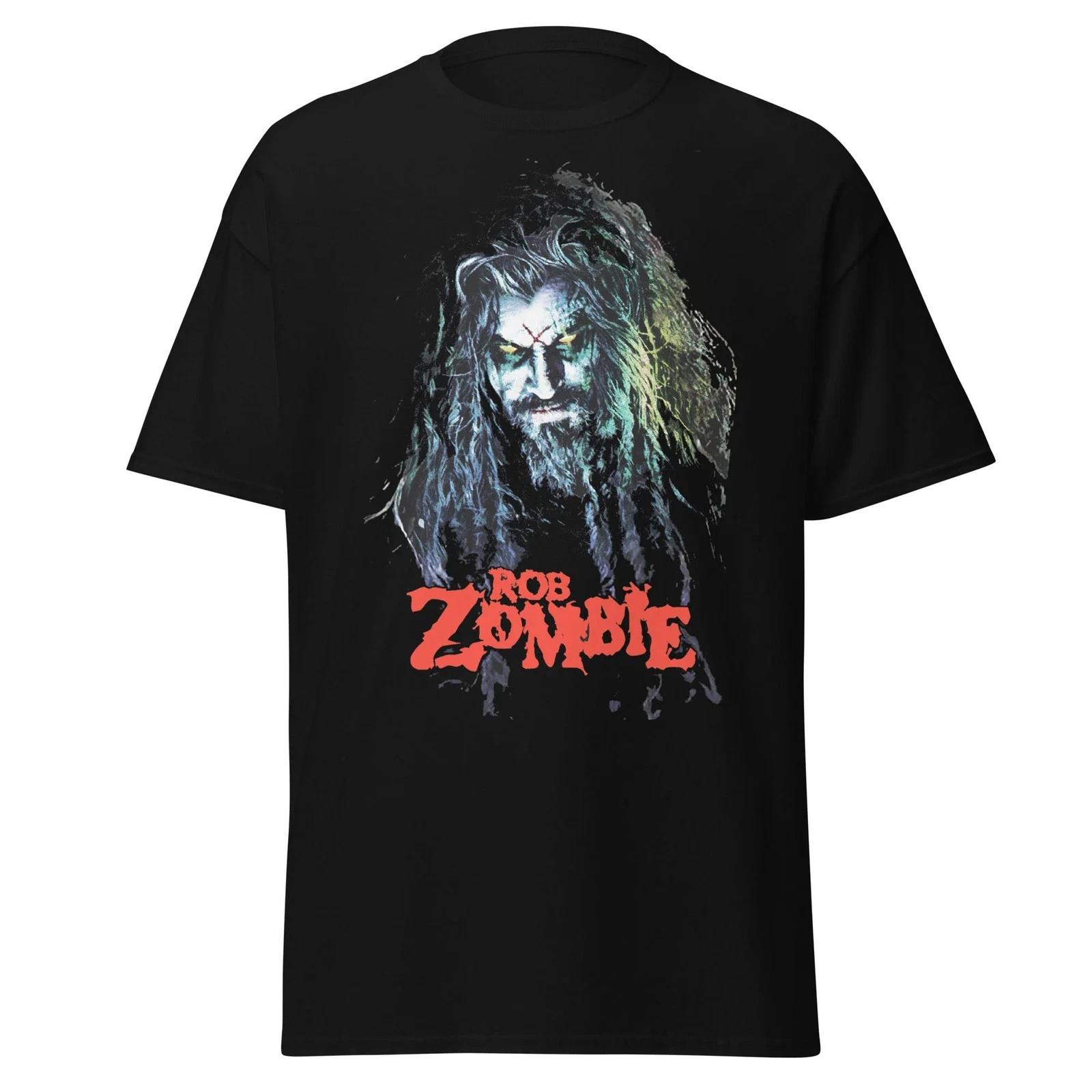 Rob Zombie - Classic Logo Jumbo Print T Shirt XS